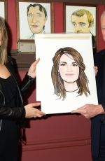 SAMANTHA BARKS Honored with Portrait at Sardi