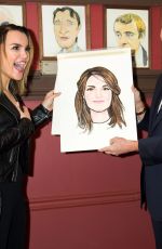 SAMANTHA BARKS Honored with Portrait at Sardi