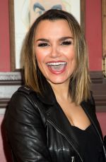 SAMANTHA BARKS Honored with Portrait at Sardi