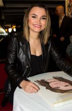 SAMANTHA BARKS Honored with Portrait at Sardi
