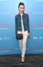 SAMI GAYLE at Penguins Screening in New York 04/14/2019