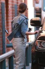 SANDRA BULLOCK Leaves a Dentist Office in Beverly Hills 04/09/2019