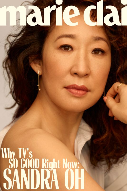SANDRA OH in Marie Claire Magazine, May 2019