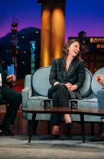 SARA BAREILLES at Late Late Show with James Corden 04/10/2019