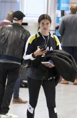 SARA SAMPAIO Aat Airport in Montreal 04/26/2019