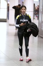 SARA SAMPAIO Aat Airport in Montreal 04/26/2019