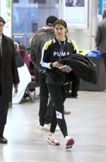 SARA SAMPAIO Aat Airport in Montreal 04/26/2019