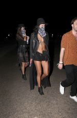 SARA SAMPAIO Night Out at Coachella 2019 in Indio 04/13/2019