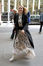 SARAH GOLDBERG Leaves Sirius Radio in New York 04/04/2019