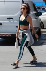 SARAH HYLAND Heading to a Gym in Studio City 04/12/2019