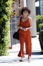 SARAH HYLAND Leaves Shape House Spa in Studio City 04/06/2019