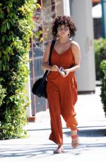 SARAH HYLAND Leaves Shape House Spa in Studio City 04/06/2019