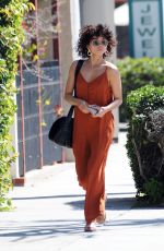 SARAH HYLAND Leaves Shape House Spa in Studio City 04/06/2019