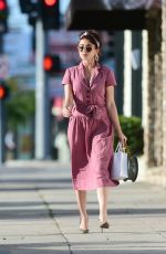 SARAH HYLAND Out in Los Angeles 04/16/2019