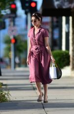 SARAH HYLAND Out in Los Angeles 04/16/2019