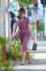 SARAH HYLAND Out in Los Angeles 04/16/2019