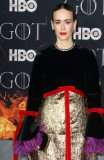 SARAH PAULSON at Game of Thrones, Season 8 Premiere in New York 04/03/2019