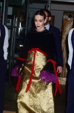 SARAH PAULSON Leaves Whitby Hotel in New York 04/03/2019
