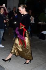 SARAH PAULSON Leaves Whitby Hotel in New York 04/03/2019