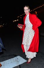 SARAH PAULSON Night Out in New York 04/04/2019