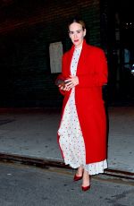 SARAH PAULSON Night Out in New York 04/04/2019