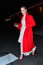 SARAH PAULSON Night Out in New York 04/04/2019