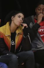 SARAH SILVERMAN at LA Lakers vs Golden State Warriors Game in Los Angeles 04/04/2019