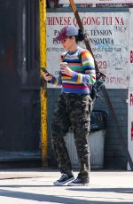 SARAH SILVERMAN Out and About in New York 04/21/2019
