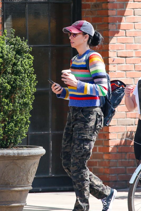 SARAH SILVERMAN Out and About in New York 04/21/2019