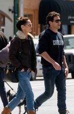 SARAH WAYNE CALLIES and Jon Bernthal Out in New York 04/10/2019