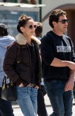 SARAH WAYNE CALLIES and Jon Bernthal Out in New York 04/10/2019