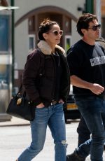 SARAH WAYNE CALLIES Out and About in New York 04/10/2019