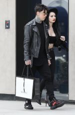 SARAYA-JADE BEVIS Out Shopping in Beverly Hills 04/03/2019