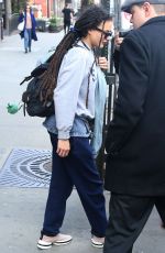 SASHA LANE Leaves Bowery Hotel in New York 04/10/2019