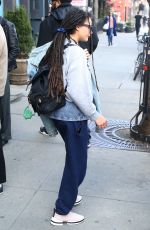 SASHA LANE Leaves Bowery Hotel in New York 04/10/2019