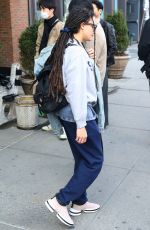 SASHA LANE Leaves Bowery Hotel in New York 04/10/2019