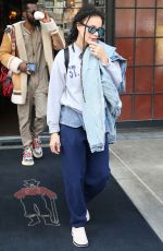 SASHA LANE Leaves Bowery Hotel in New York 04/10/2019