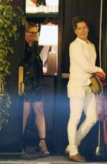 SCARLETT JOHANSSON and Bruce Bozzi Out for Dinner in Los Angeles 04/17/2019