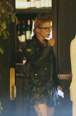 SCARLETT JOHANSSON and Bruce Bozzi Out for Dinner in Los Angeles 04/17/2019