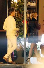 SCARLETT JOHANSSON and Bruce Bozzi Out for Dinner in Los Angeles 04/17/2019