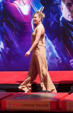 SCARLETT JOHANSSON at Avengers: Endgame Hand Print Ceremony in Los Angeles 04/23/2019