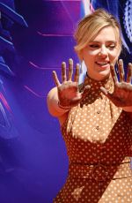 SCARLETT JOHANSSON at Avengers: Endgame Hand Print Ceremony in Los Angeles 04/23/2019