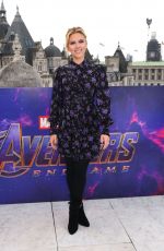 SCARLETT JOHANSSON at Avengers: Endgame Photocall in London 04/11/2019