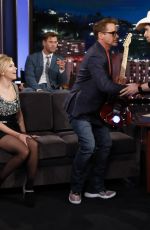 SCARLETT JOHANSSON at Jimmy Kimmel Live! in Hollywood 04/08/2019