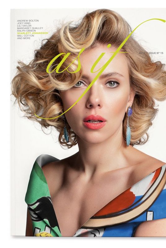 SCARLETT JOHANSSON in As If Magazine, Issue 15 2019