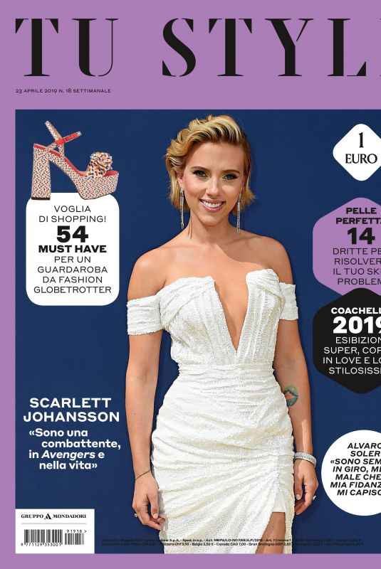 SCARLETT JOHANSSON in Tu Style, April 2019