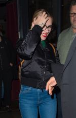 SCARLETT JOHANSSON Out for Dinner in London 04/09/2019