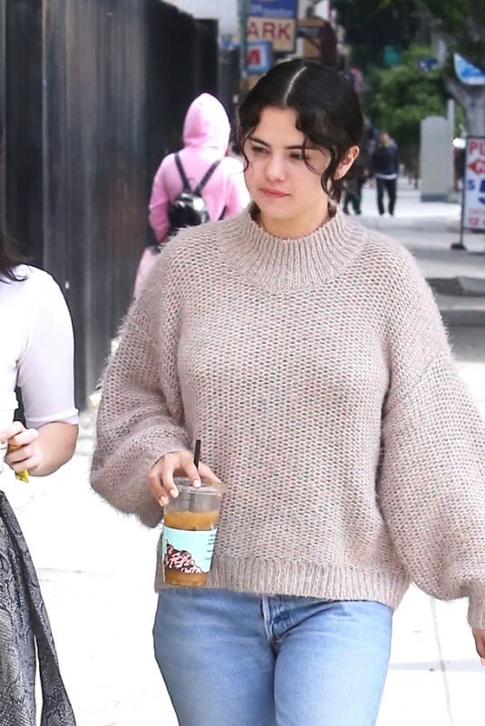 SELENA GOMEZ Out in Los Angeles 04/21/2019