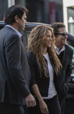 SHAKIRA at a Court in Madrid 04/07/2019