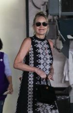SHARON STONE at a Salon in Beverly Hills 08/04/2019
